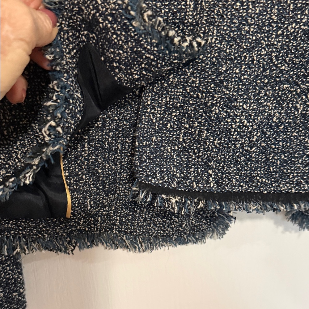 Anne Klein Black and Gray Tweed Blazer - Picture 10 of 16